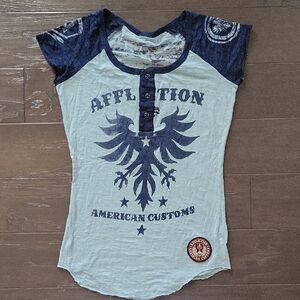 Affliction American Customs Eagle Tee